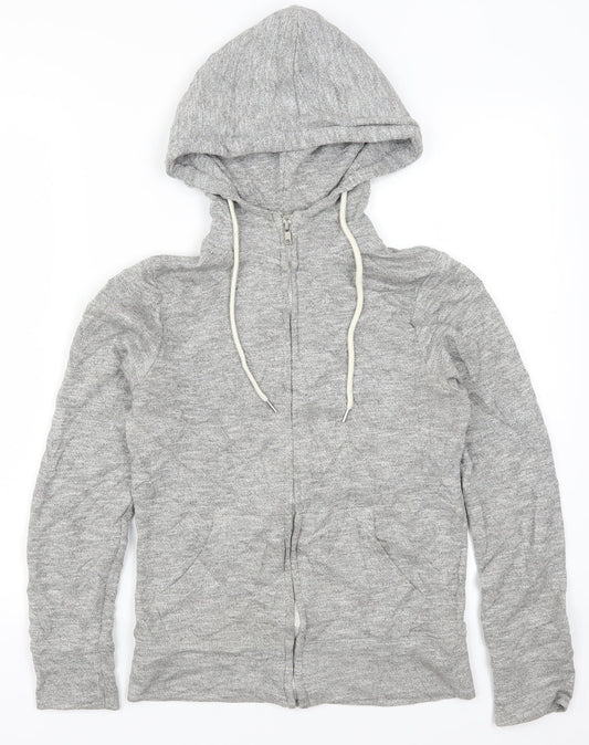 Atmosphere Womens Grey   Full Zip Hoodie Size 6