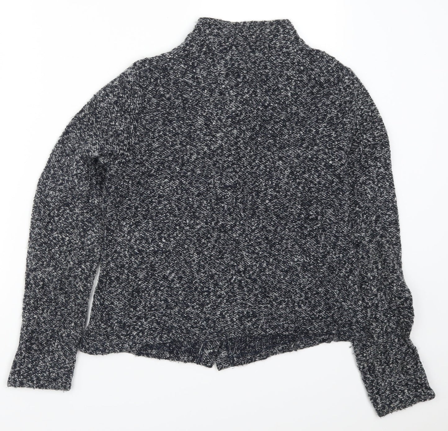 Bianca Womens Grey  Knit Cardigan Jumper Size 12