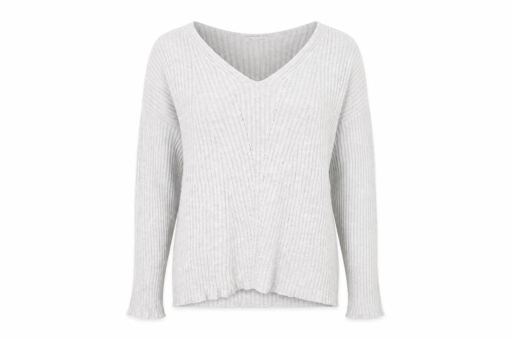 Topshop Womens Grey  Knit Pullover Jumper Size S