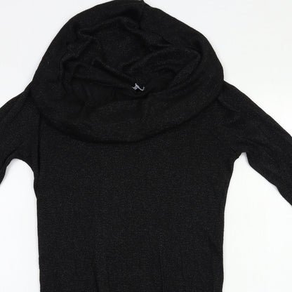 George  Womens Black   Pullover Jumper Size 8