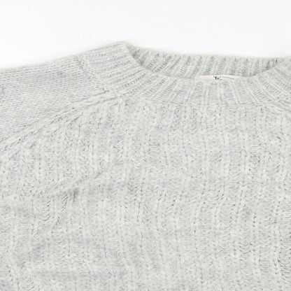 Tu Womens Grey   Pullover Jumper Size 12