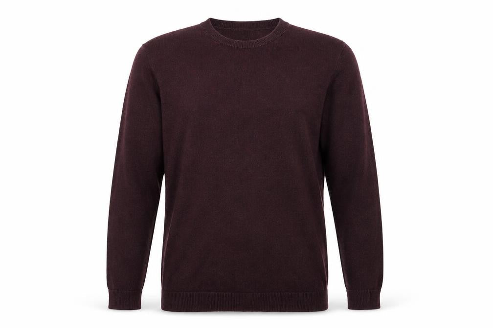 Topshop Mens Red  Knit Pullover Jumper Size S