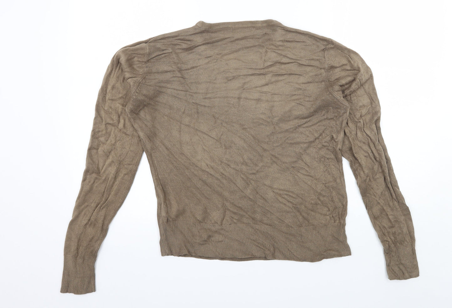 Preworn Womens Brown  Knit Pullover Jumper Size L