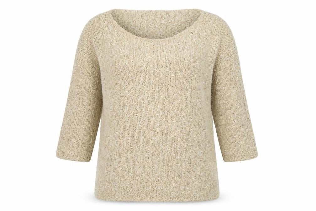 F&F Womens Ivory  Knit Pullover Jumper Size 10