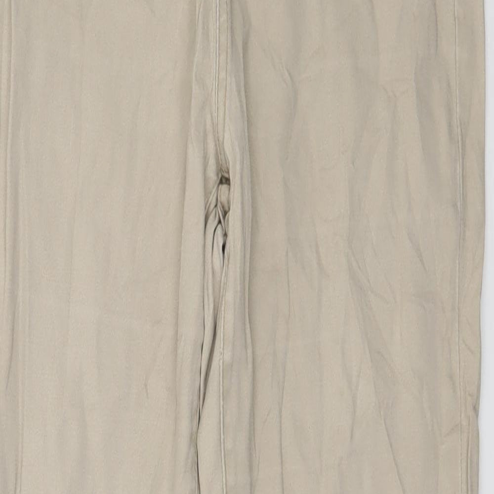 Pieces Womens Beige  Denim Skinny Jeans Size M L30 in