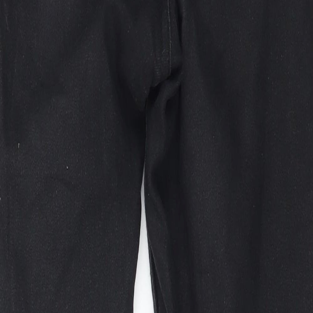 Bershka Womens Black  Denim Skinny Jeans Size 8 L25 in