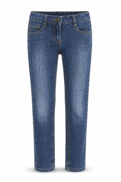 Here + There Girls Blue  Denim Straight Jeans Size 9 Years