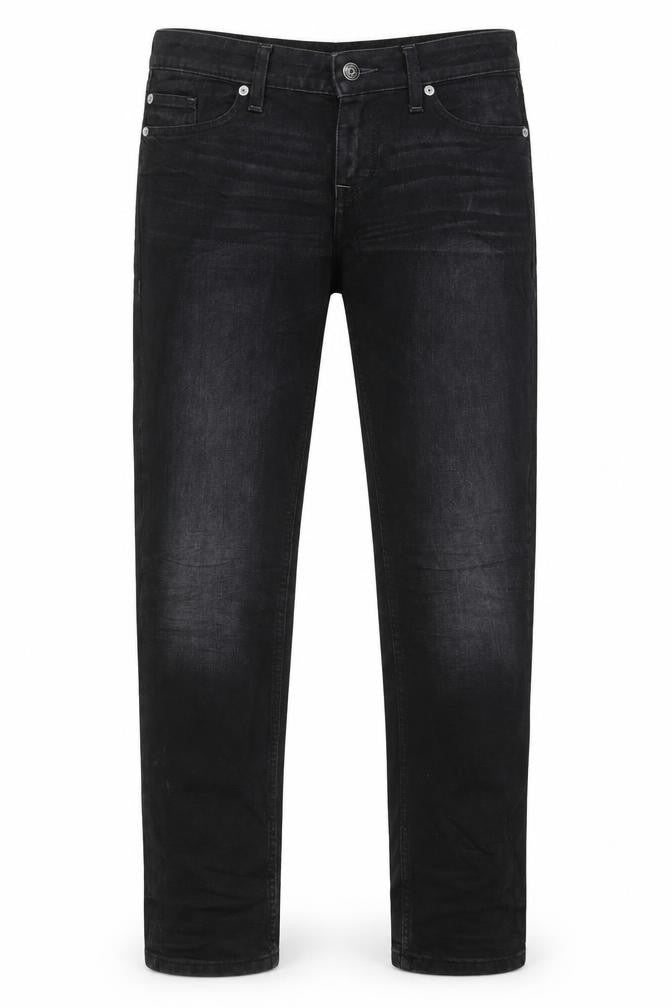 Mustang Mens Black  Denim Skinny Jeans Size 28 L30 in