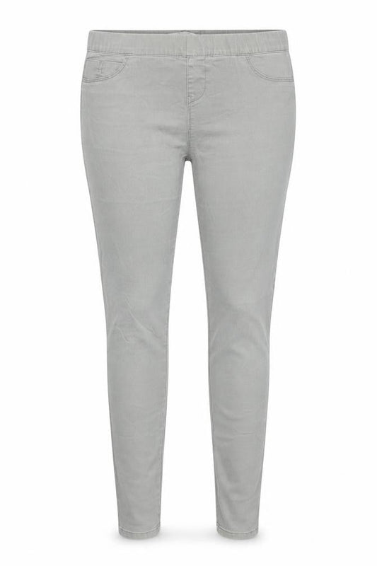 Denim & Co. Womens Grey  Denim Jegging Jeans Size 10 L28 in