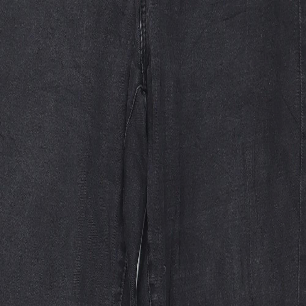 Denim & Co. Womens Grey  Denim Skinny Jeans Size 10 L30 in