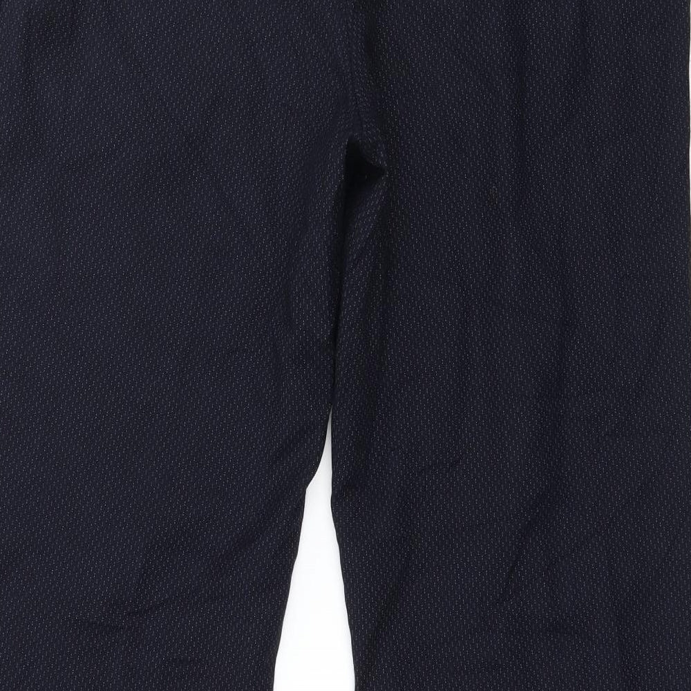 Marks and Spencer Womens Blue   Trousers  Size 14 L28 in