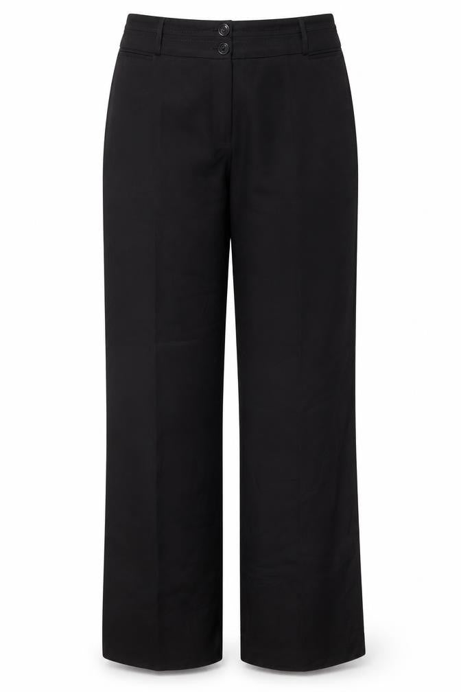 Bonmarché Womens Black Trousers Size 14 L29 in