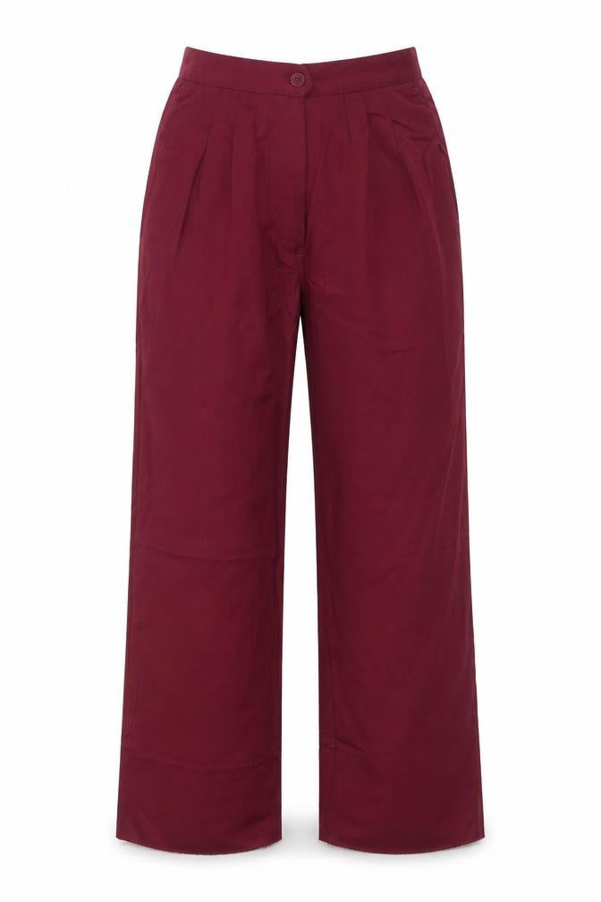 Sun Choice Womens Purple   Trousers  Size 10 L31 in