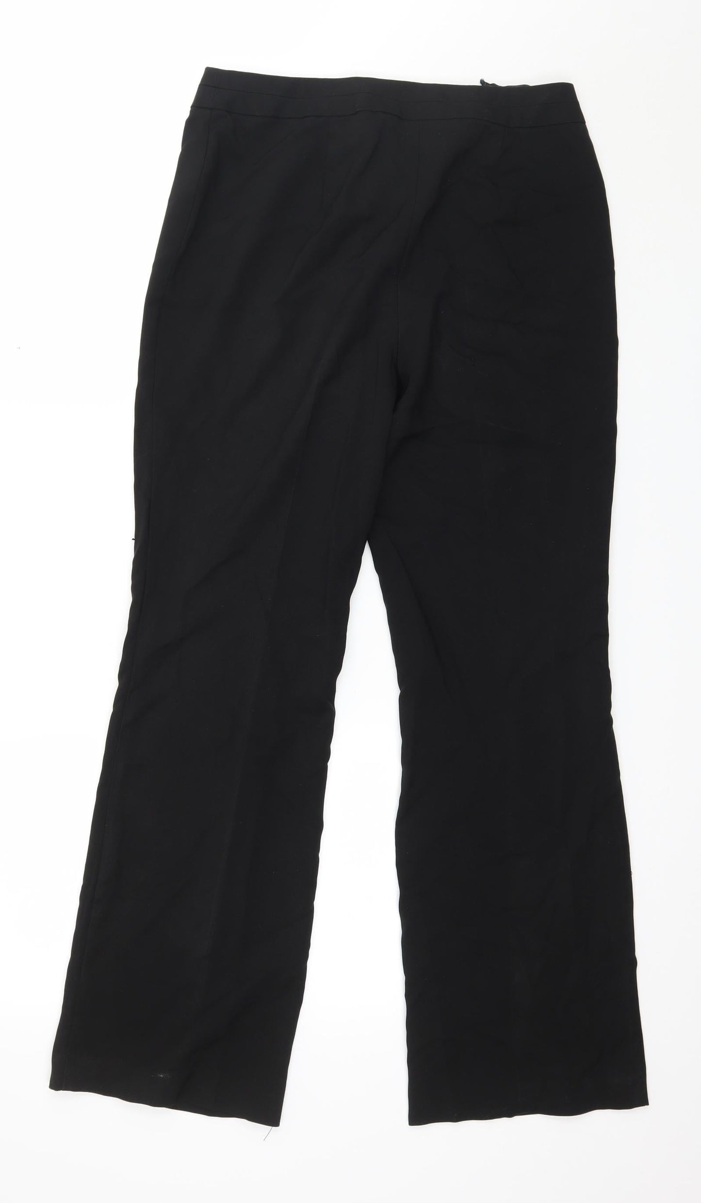 Papaya Womens Black   Trousers  Size 10 L27 in