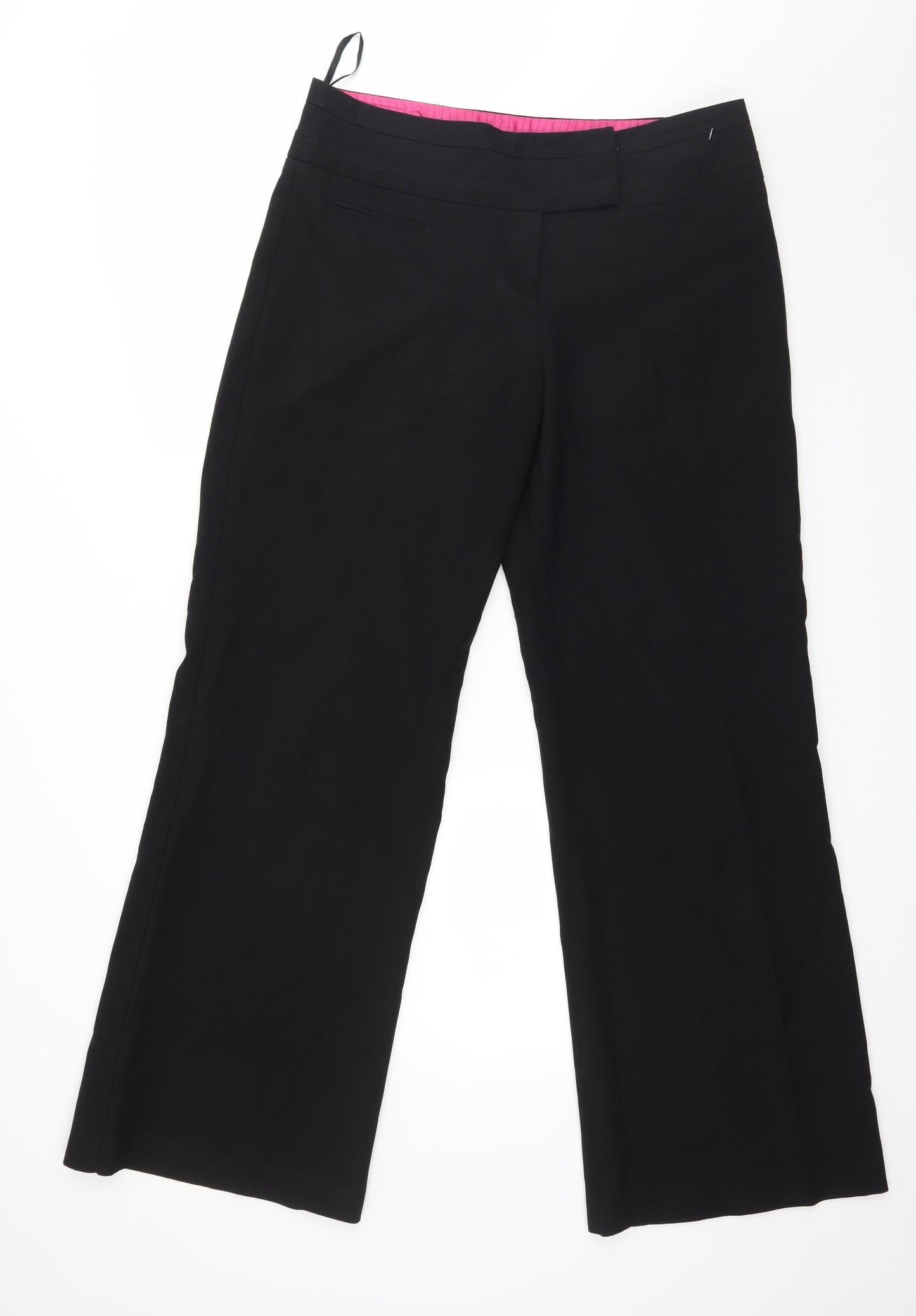 Evie Womens Black   Trousers  Size 12 L32 in