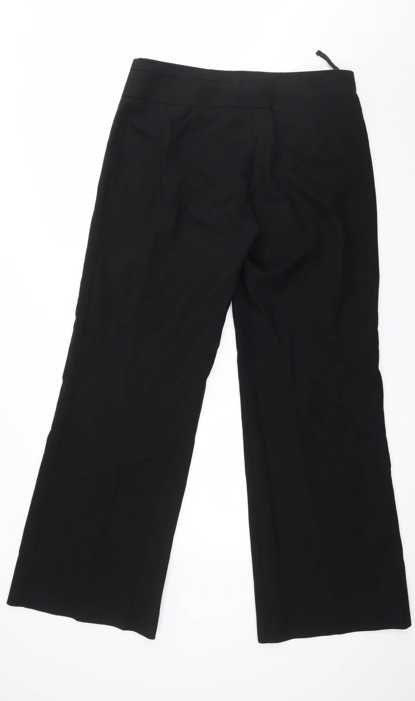 Evie Womens Black   Trousers  Size 12 L32 in