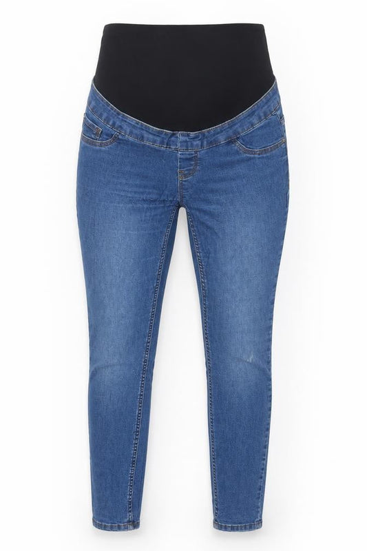 New Look Womens Blue  Denim Jegging Jeans Size 8 L27 in