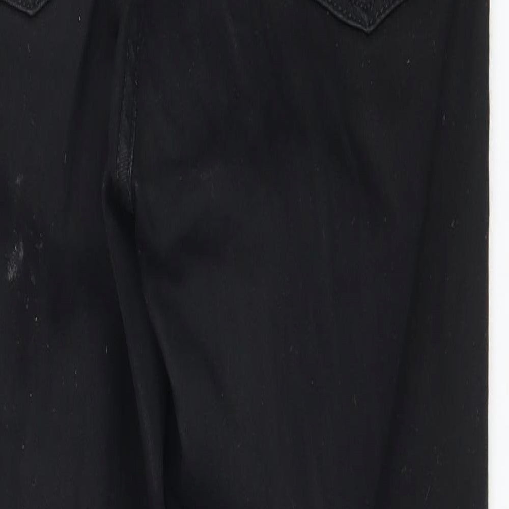 Topshop Womens Black  Denim Skinny Jeans Size 28 in L32 in