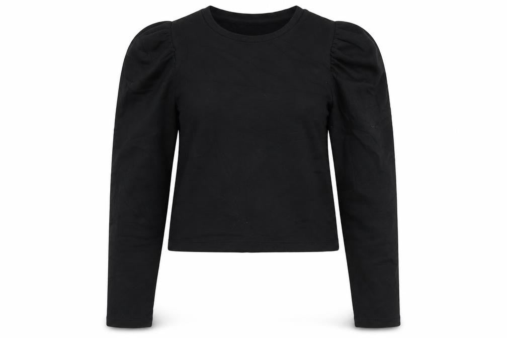 Pull & Bear Womens Black   Pullover Sweatshirt Size XS