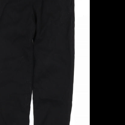 H&M Womens Black   Trousers  Size 8 L26 in