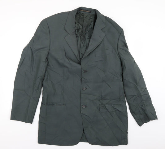 St Michael Mens Green   Jacket Blazer Size 40