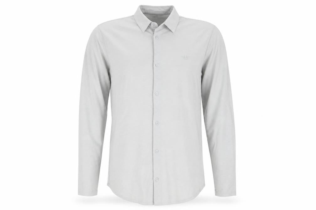 River Island Mens Grey    Button-Up Size M