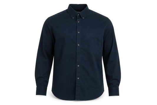 Maine New England Mens Blue Button-Up Size M