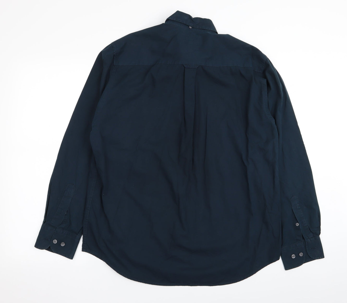 Maine Mens Blue    Button-Up Size M