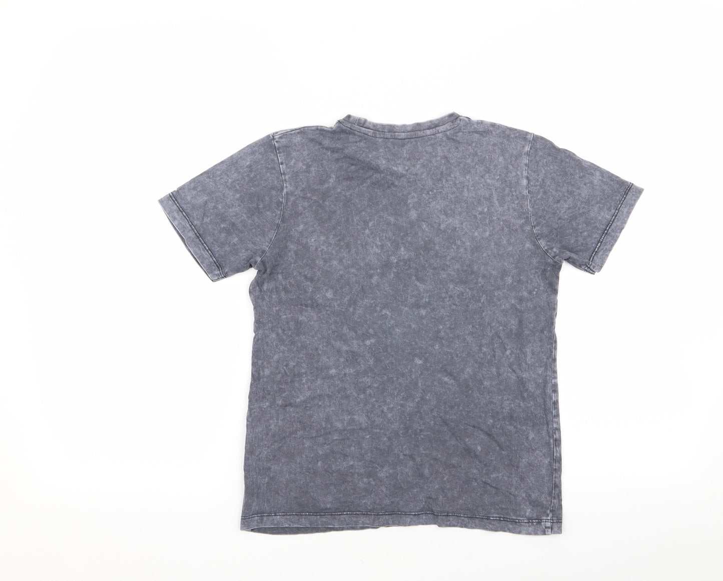 Matalan Boys Grey   Basic T-Shirt Size 9 Years