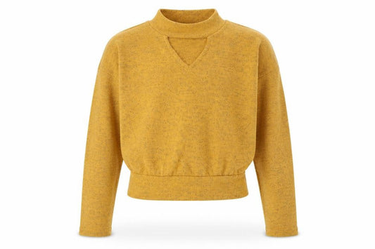 New Look Girls Yellow   Basic T-Shirt Size 9 Years