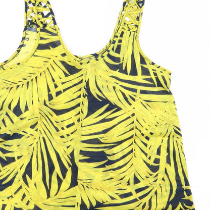 H&M Womens Multicoloured Floral  Basic Tank Size 4