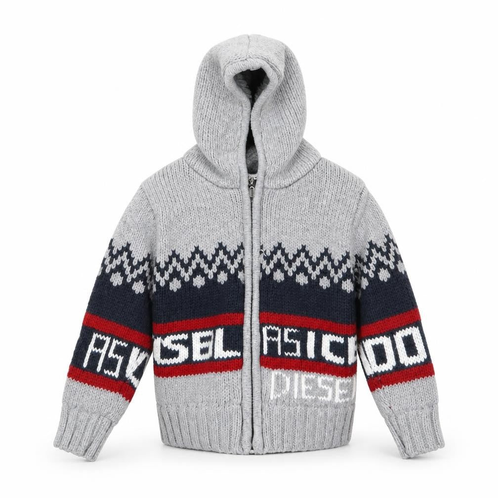 gsg roys Boys Multicoloured Geometric  Full Zip Jumper Size 2 Years