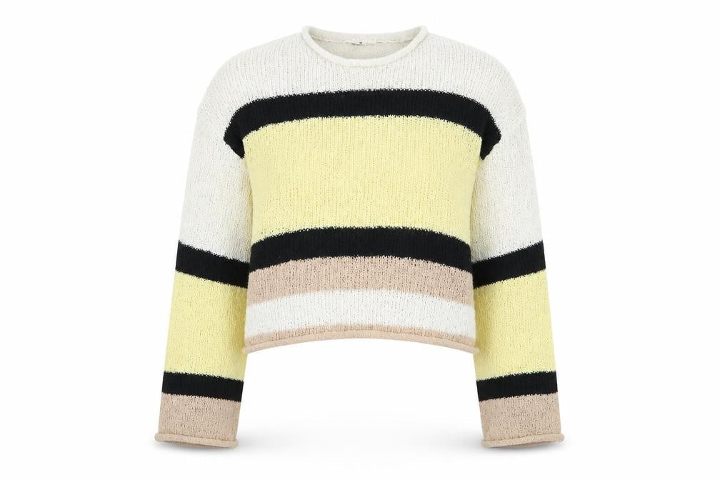 Divided by H&M Womens Multicoloured Striped  Pullover Jumper Size S