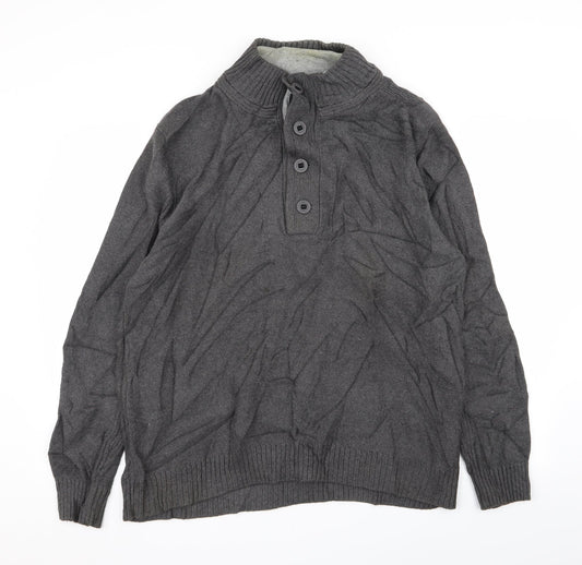 trsit Mens Grey   Pullover Jumper Size XL