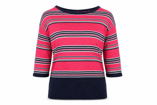 Next Womens Multicoloured Striped  Pullover Jumper Size 14