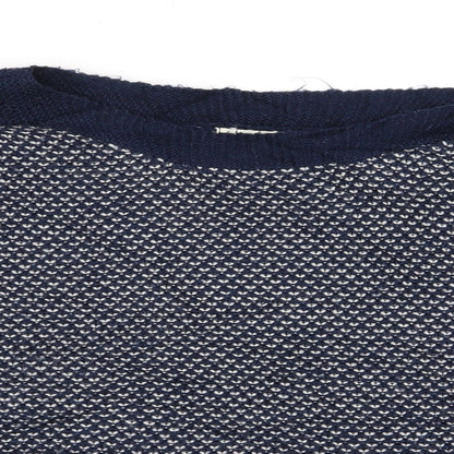 Preloved Indigo Womens Blue   Pullover Jumper Size 14 - Detail
