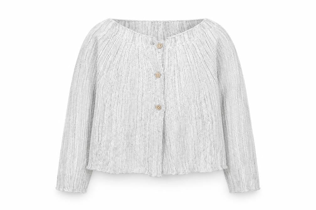 TU Girls Grey   Cardigan Jumper Size 2 Years  - SIZE 18-24M