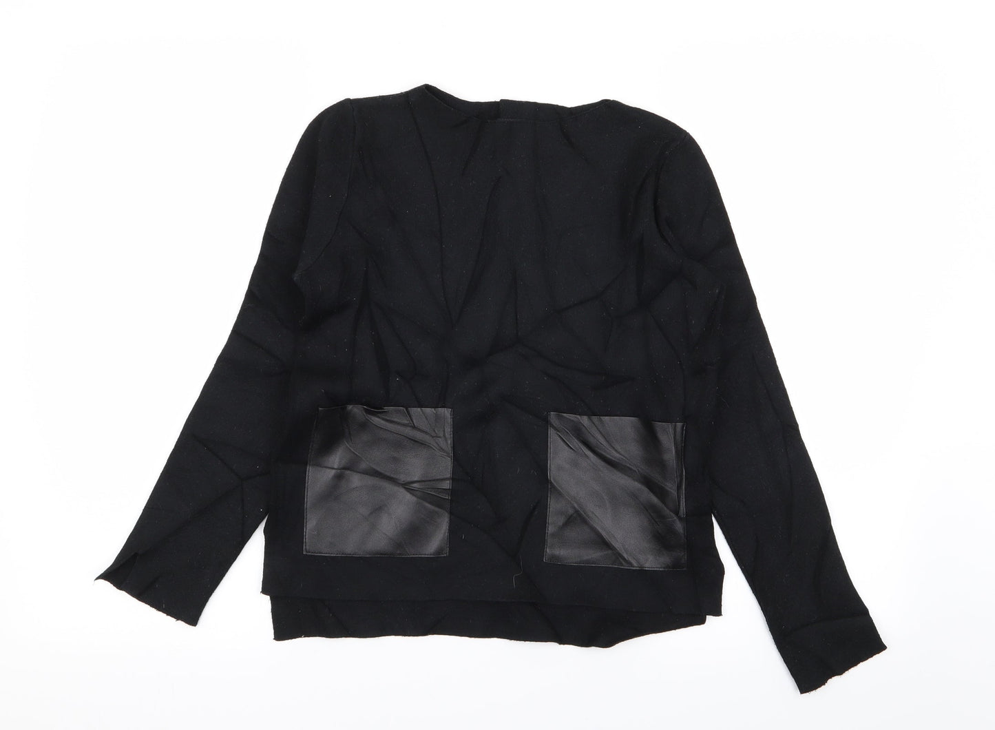 Zara Womens Black   Pullover Jumper Size S