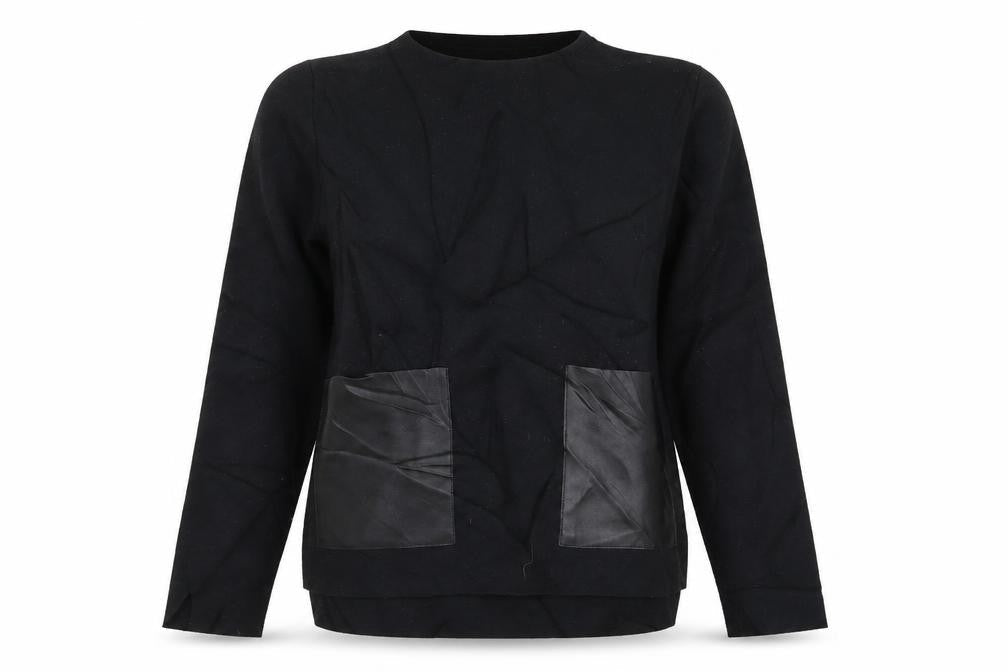 Zara Womens Black   Pullover Jumper Size S