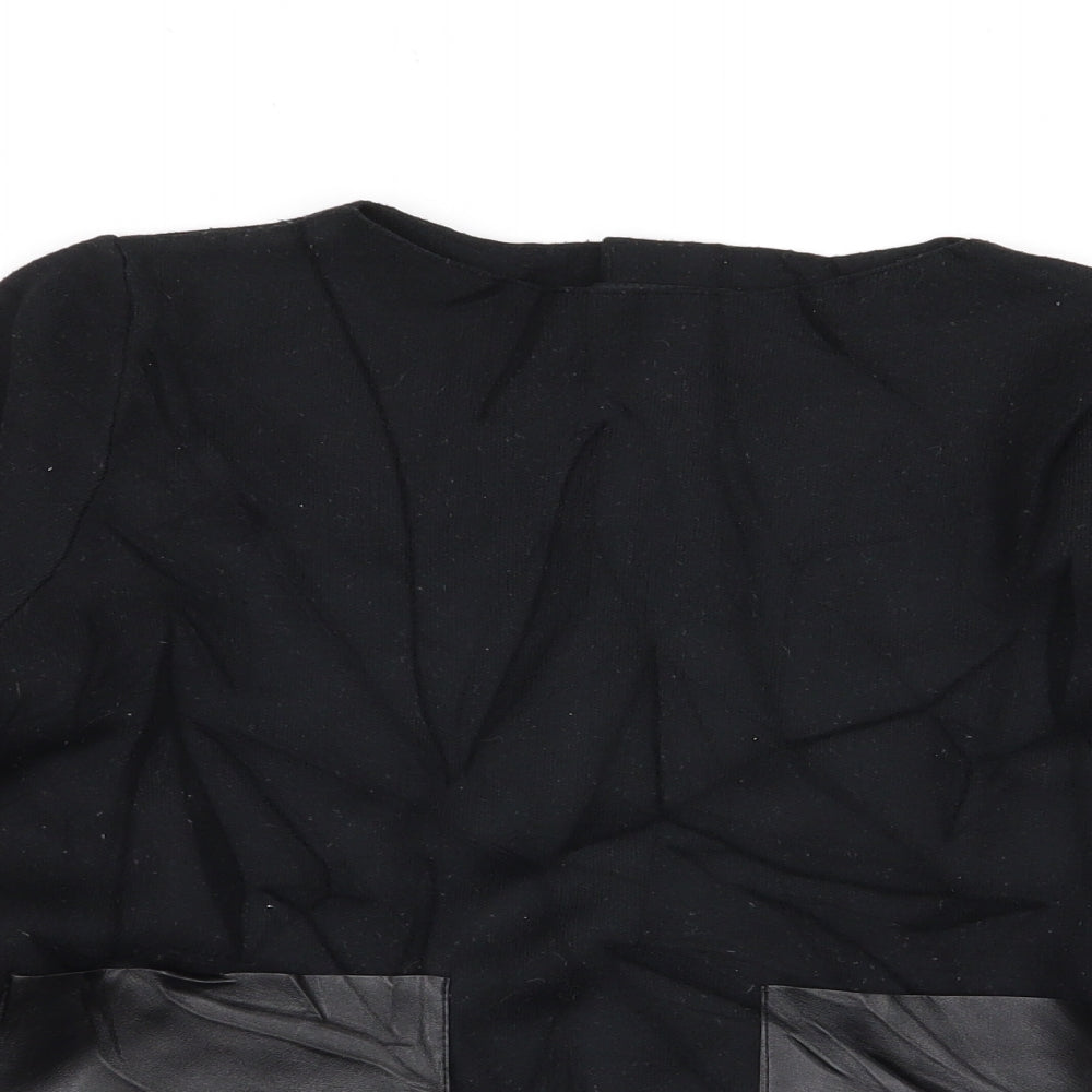 Zara Womens Black   Pullover Jumper Size S