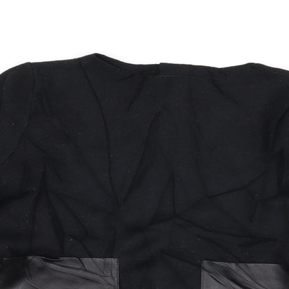 Zara Womens Black   Pullover Jumper Size S