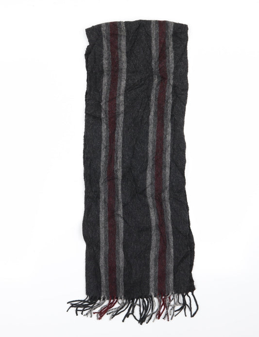 Mudo Collection Mens Multicoloured Striped  Scarf  One Size