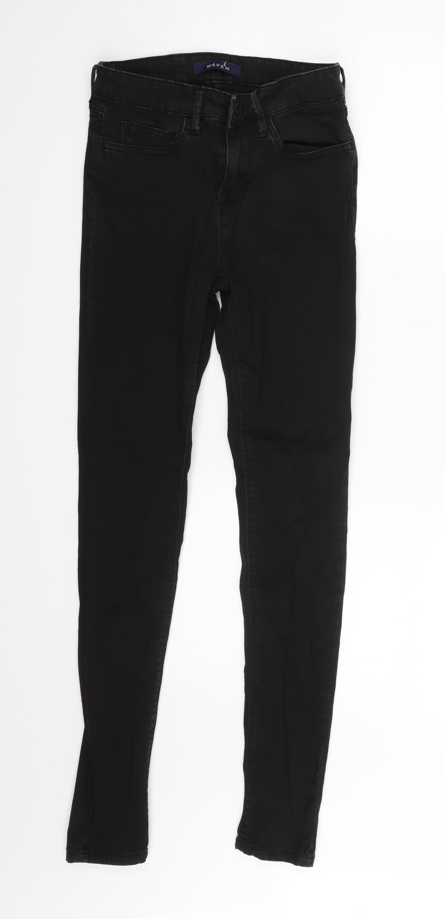 Waven  Womens Black  Denim Skinny Jeans Size 6 L20 in