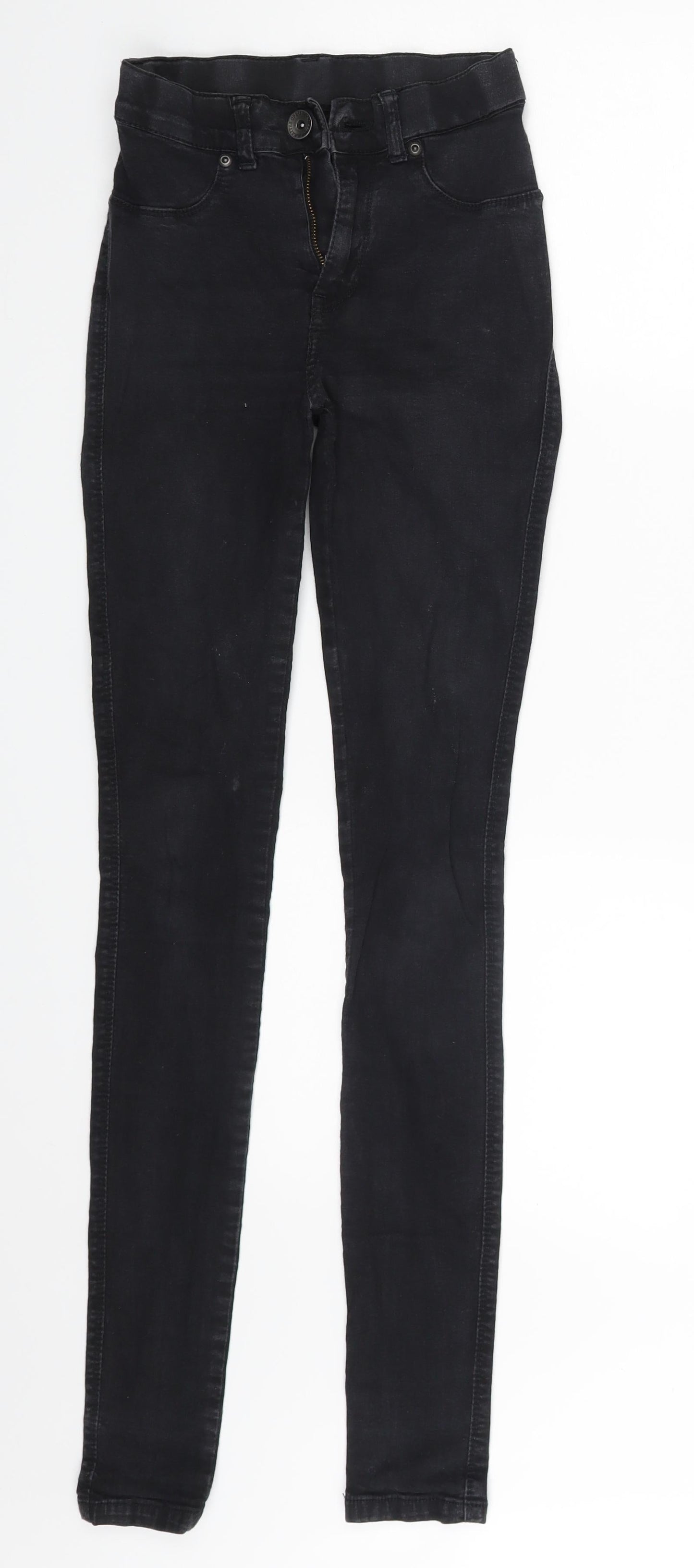 DrDenim Womens Black  Denim Skinny Jeans Size XS L29 in