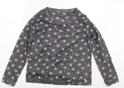 Marks & Spencer Girls Grey   Pullover Jumper Size 12-13 Years