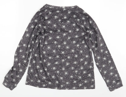 Marks & Spencer Girls Grey   Pullover Jumper Size 12-13 Years
