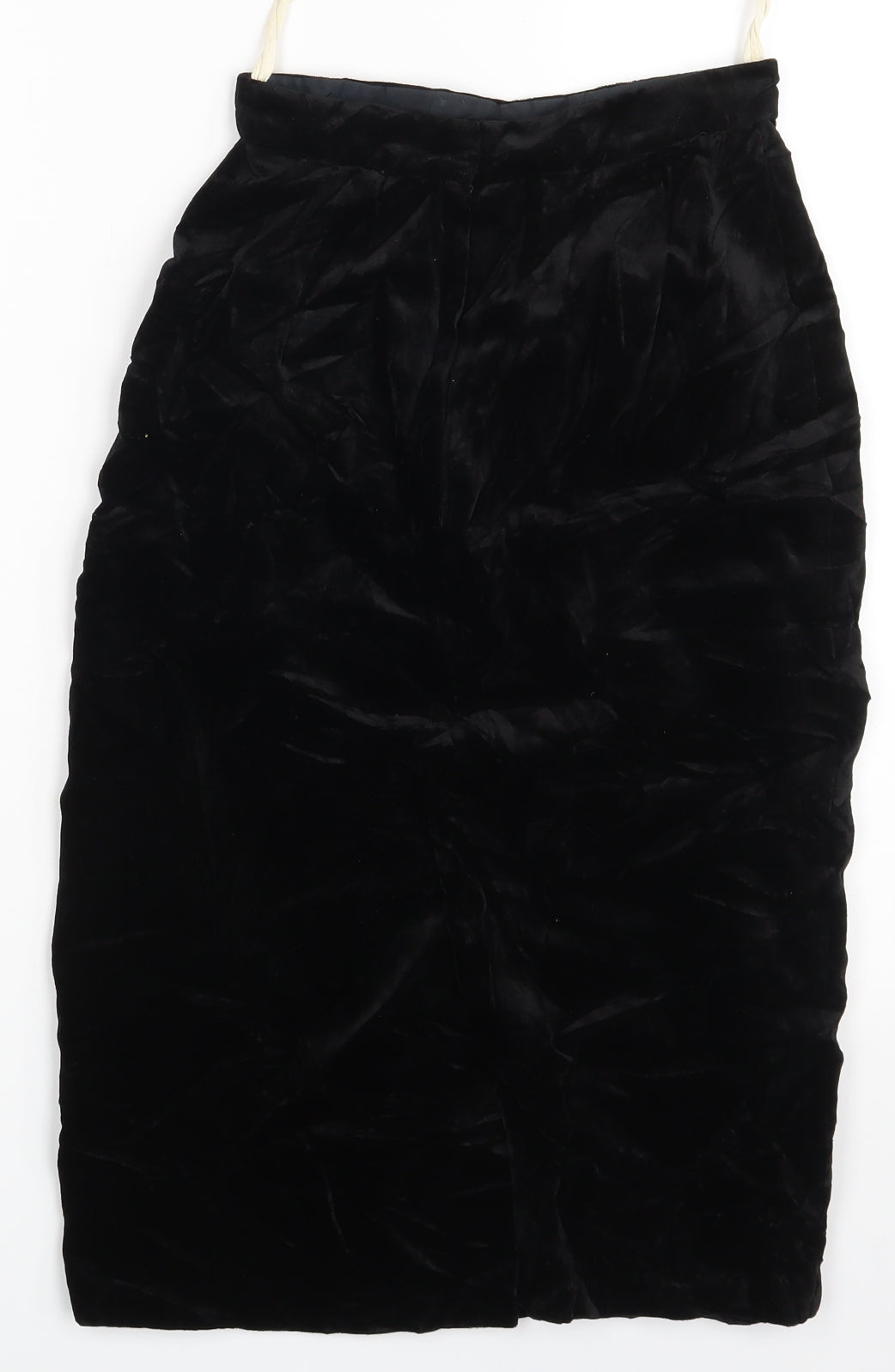 Preworn Womens Black   A-Line Skirt One Size  - Waist 20in