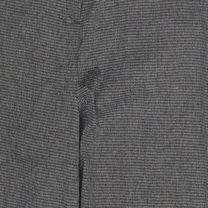 Close-up detail of bonma women’s grey trousers, size UK 16, 23-inch leg