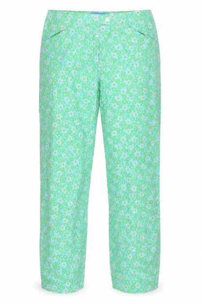 Whispers Womens Multicoloured Floral  Sweatpants Trousers Size L L27 in