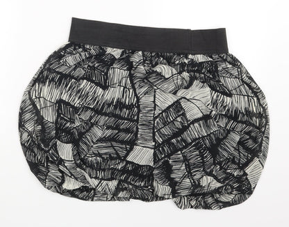 A.Y.K Womens Multicoloured Geometric  A-Line Skirt Size M